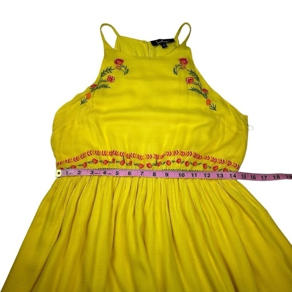 Lulus Sunshine Delight Yellow Embroidered Mini Dress - Picture 12 of 16